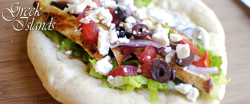 Chicken Pita – Greek Islands Taverna