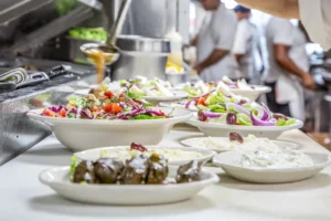 Healthy Greek Salad Greek Islands Taverna