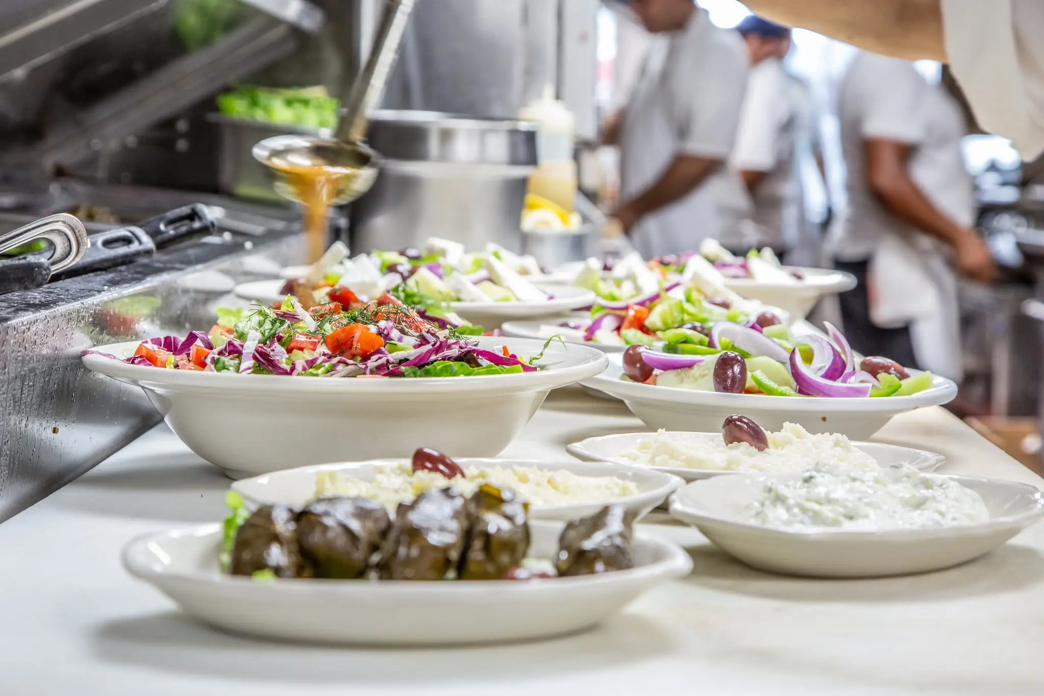 Healthy Greek Salad Greek Islands Taverna